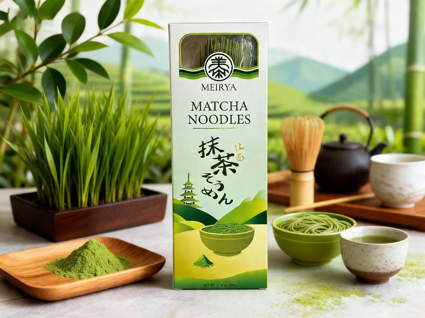 Matcha Noodles